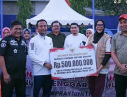 Pemprov Sulsel Salurkan Rp500 Juta untuk Bantu Korban Gempa NTT