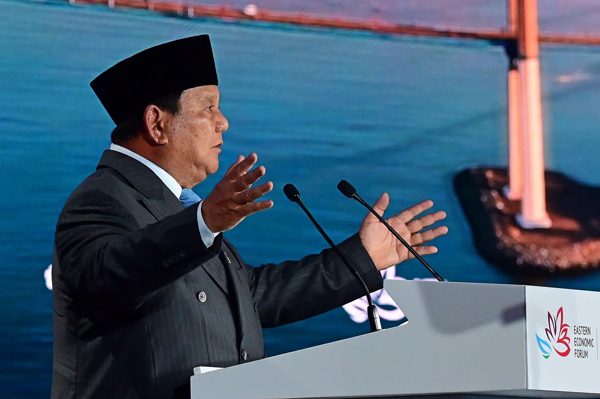 Pidato Kunci Prabowo: Pasifik Bukan Pemisah, Tapi Jembatan RI-Rusia