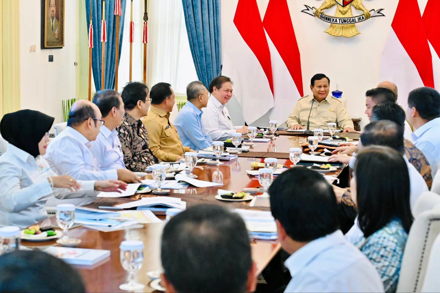 Ratas Istana, Prabowo Perkuat Inklusi Keuangan dan Antisipasi El Nino