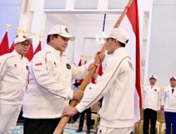 Prabowo Lepas 432 Atlet Indonesia ke Asian Games Aichi-Nagoya
