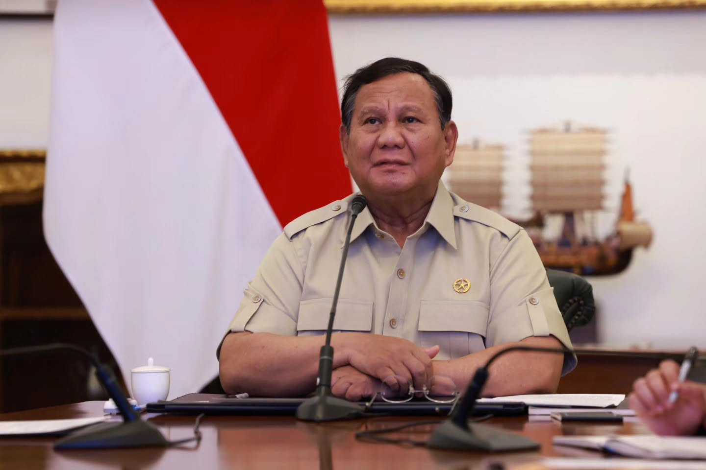 Ravir, Prabowo Tegaskan Karhutla Tak Boleh Terjadi, Korporasi Pelanggar Diburu