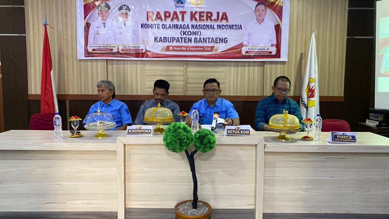 KONI Bantaeng Tambah 5 Cabor Baru, Bidik Sukses PORPROV XVIII