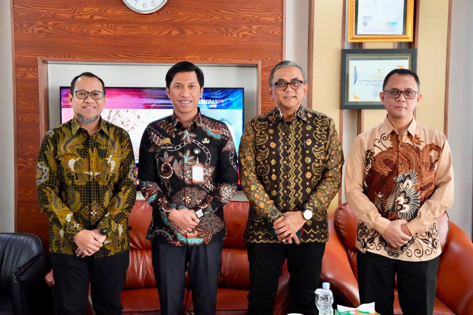 Kadisbimarga Sulsel Dampingi Sekjen PU, Paparkan Proyek Jalan MYP Rp2,5 T