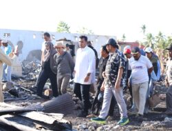 Duka Kebakaran di Sanrangen Bone, Andi Amar Turun Langsung Temui Warga Korban