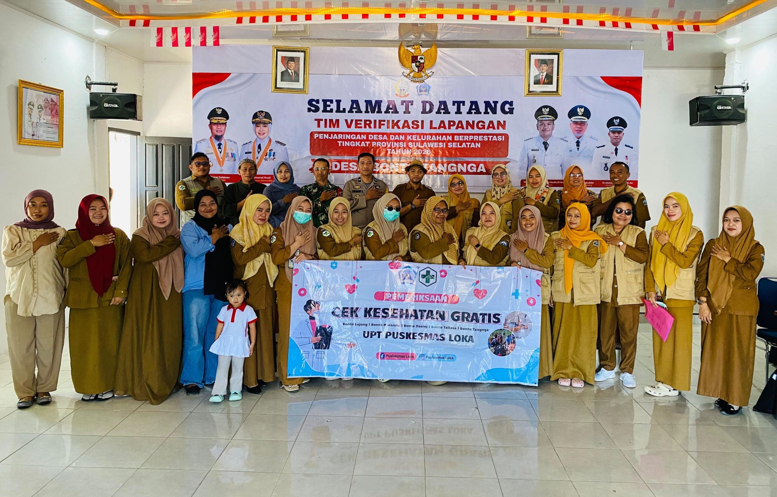 Puskesmas Loka Hadirkan CKG dan Pesta Pora Petani Sehat