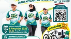Fun Walk HKN ke-62 Takalar Dibuka, Pendaftaran hingga 10 Oktober