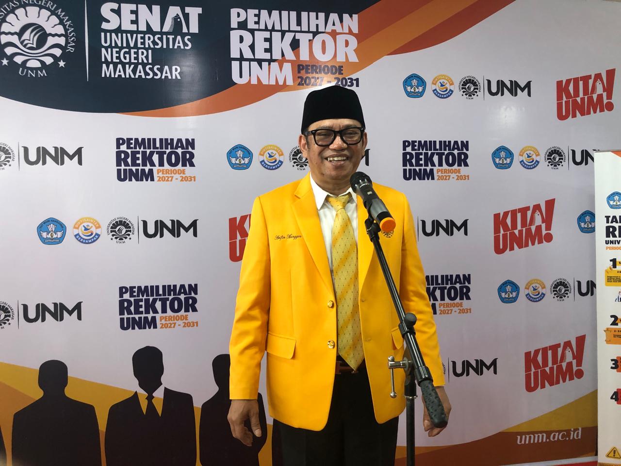 Arifin Manggau Daftar Calon Rektor UNM, Usung Tagline “Sama-Sama Ki”