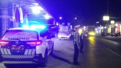 Sat Lantas Polres Jeneponto Gencar Patroli Blue Light Malam Cegah Balap Liar