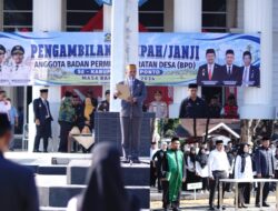 Pimpin Sumpah Janji Anggota BPD Jeneponto, Bupati Tegaskan Ini!