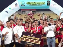 Bone Juara Piala Gubernur Sulsel Cup 2026, Taklukkan Sidrap Lewat Adu Penalti