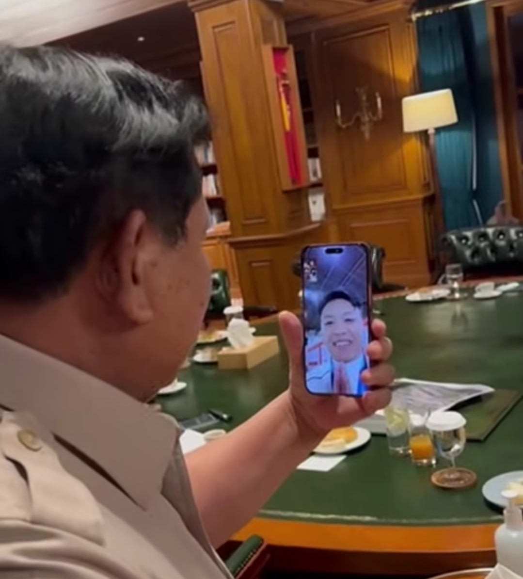 Emas dan Rekor Dunia Rahmat Erwin, Prabowo Beri Apresiasi