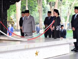Presiden Prabowo Pimpin Upacara Hari Kesaktian Pancasila di Lubang Buaya