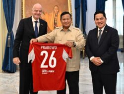 Prabowo Terima Gianni Infantino di Istana, Sepak Bola Indonesia Jadi Bahasan