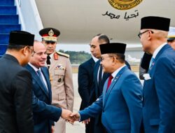 Presiden Mesir El-Sisi Tiba di Jakarta, Kerja Sama Bilateral Jadi Agenda Utama