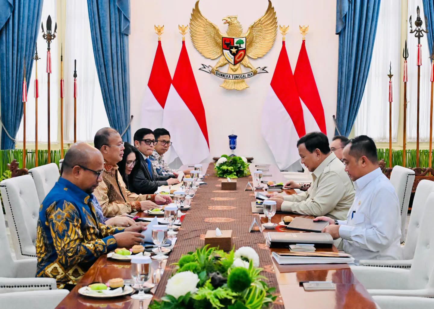 Prabowo Bahas RUU Satu Data Indonesia, Kedaulatan Data Jadi Sorotan