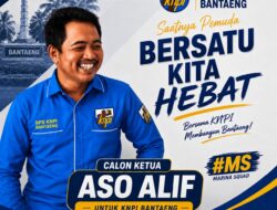Aso Alif Siap Maju di Musda KNPI Bantaeng, Usung Kolaborasi dan Kemandirian Pemuda