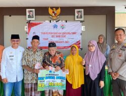 Pemdes Bonto Cinde Salurkan BLT Tahap III kepada 15 KPM
