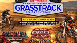 Mesin Mengaum, Nyali Di Uji Pembalap Papan Atas Siap Bertarung di Kejurnas Grasstrack