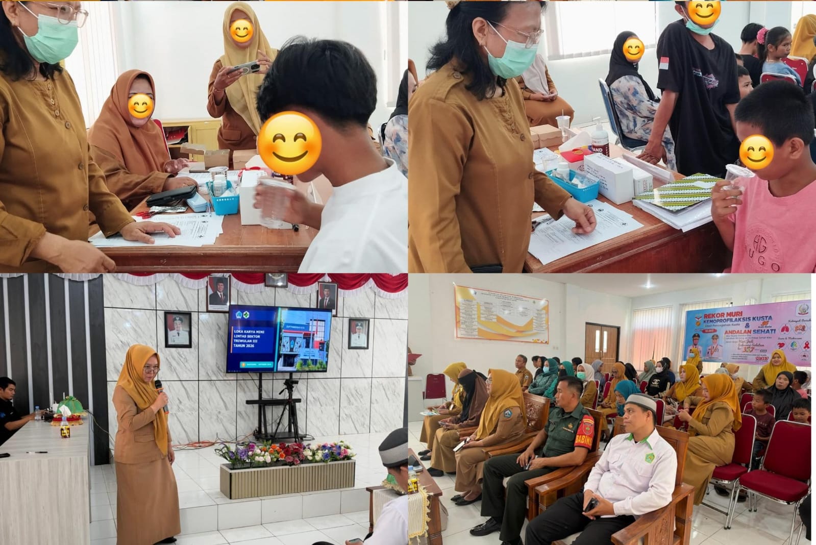 Puskesmas Kota Perkuat Eliminasi Kusta, 13 Kontak Erat Terima Kemoprofilaksis