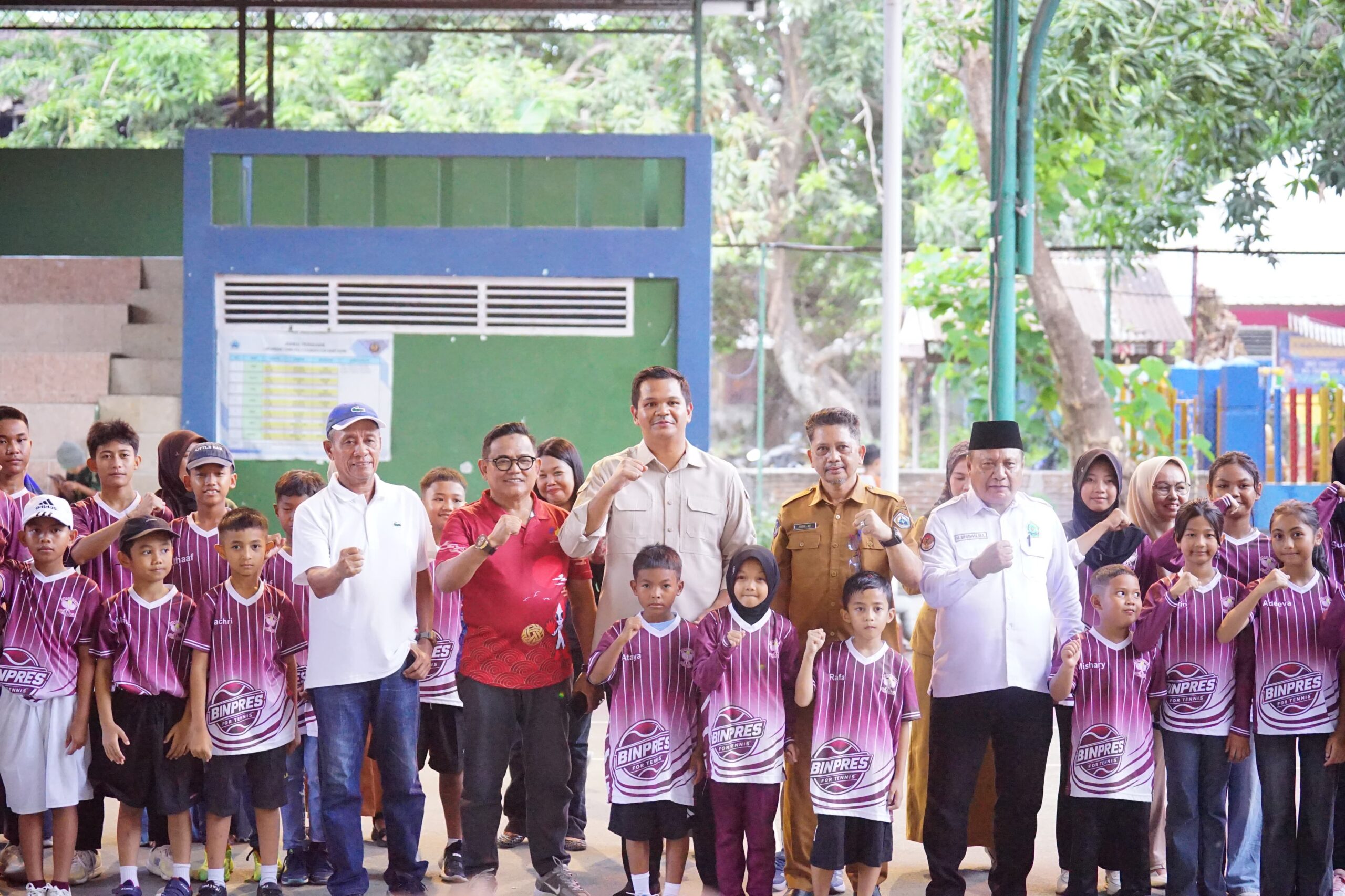 Bupati Bantaeng Lepas 19 Atlet Tenis ke Kejurnas IMTC