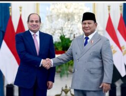 Indonesia–Mesir Sepakati Empat Kerja Sama Strategis, Prabowo dan El-Sisi Perkuat Kemitraan