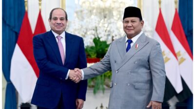 Indonesia–Mesir Sepakati Empat Kerja Sama Strategis, Prabowo dan El-Sisi Perkuat Kemitraan