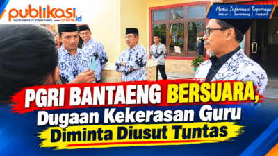 PGRI Bantaeng Bersuara, Dugaan Kekerasan Guru Diminta Diusut Tuntas
